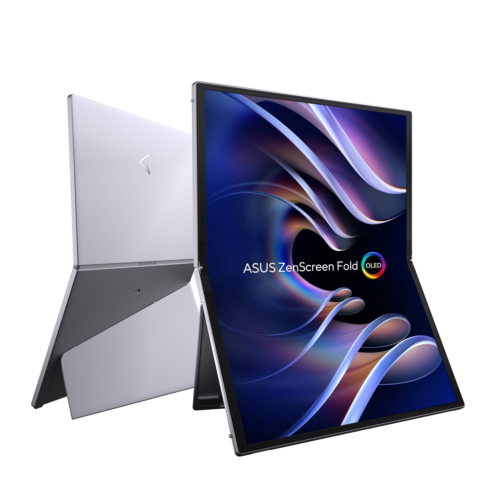 ASUS MQ17QH – Monitor, 17,3" 2560 × 1920 (Quad HD), OLED, 60 Hz, 350 cd/m², 2× USB-C, 1× Mini-HDMI, Silber