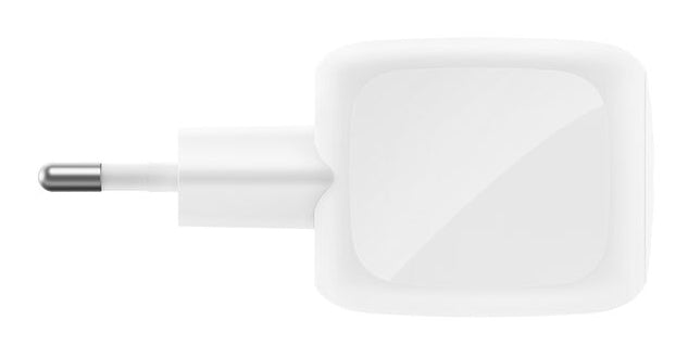 Belkin BOOSTCHARGE Ladegerät – 50 W, 2× USB-C, PD, PPS, mit 1 m Kabel