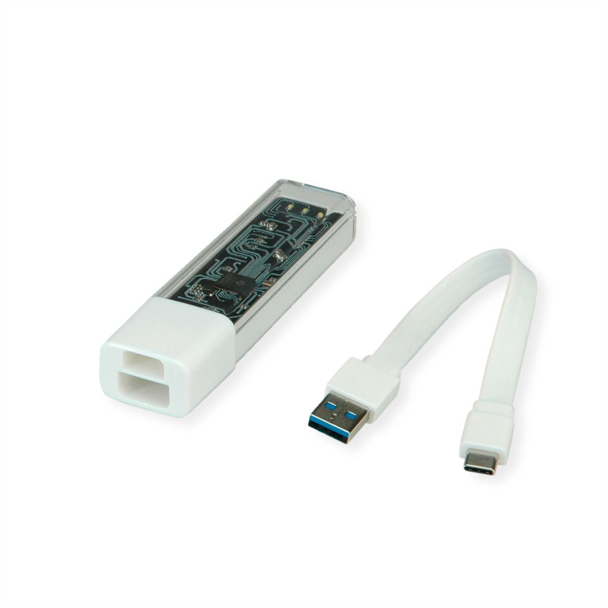 ROLINE USB-Hub – USB-C, 4× USB-A