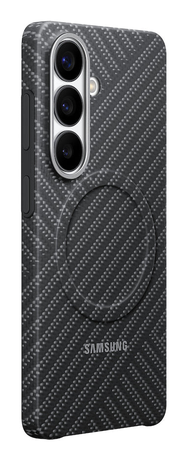 Samsung M1 Carbon – Backcover – für Samsung Galaxy S26, Dunkelgrau, Karbonfaser