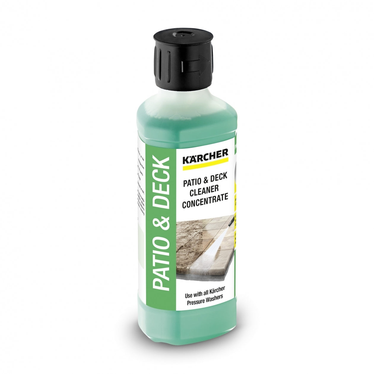 Kärcher Patio & Deck Bodenreiniger für Balkon/Terrasse (Holz, Stein) – Konzentrat – 500 ml