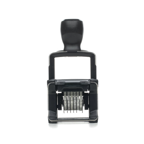 Trodat Motivstempel Professional 4.0 – Motiv: Zahlen, selbstfärbend, Metall