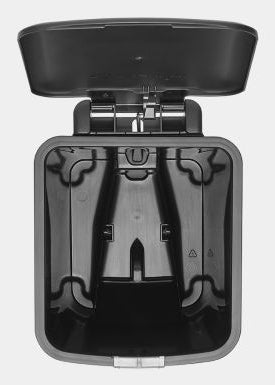 Brabantia Treteimer StepUp – 10 l – Recycling-Kunststoff, rechteckig – dunkelgrau