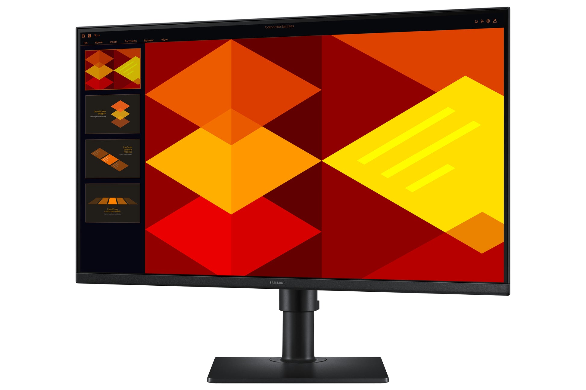 Samsung S40GD – Monitor, 27", 1920 × 1080 (Full HD), IPS, 100 Hz, 250 cd/m², VESA 100 × 100, Schwarz