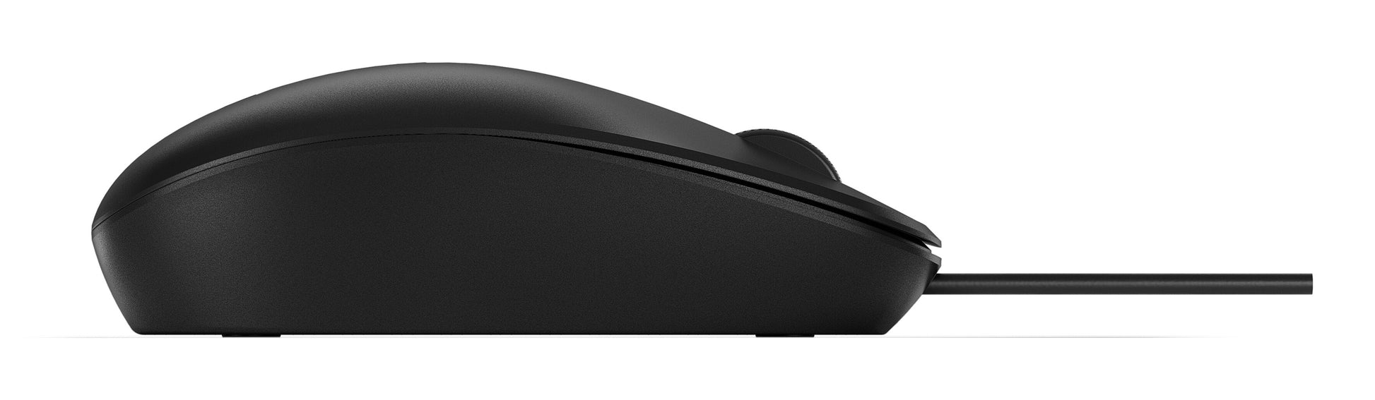 HP 125 – Maus – Kabelgebunden (USB‑A), beidhändig, Schwarz