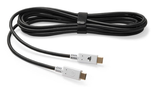 PowerA USB-C auf USB-C Kabel – 3,04 m – Schwarz – für PlayStation 5, DualSense und DualSense Edge