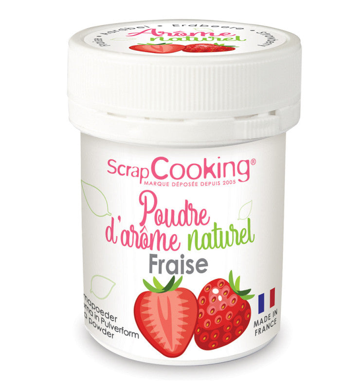 ScrapCooking Backaroma Pulver Erdbeere – 15 g