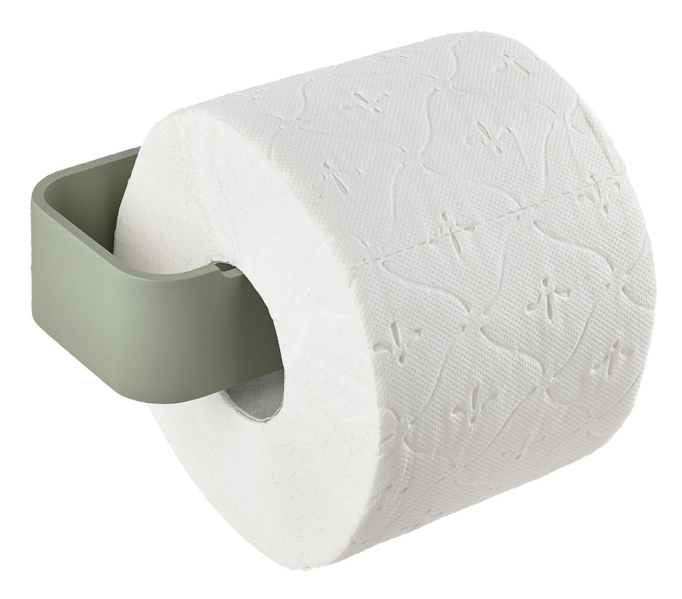 Zone Denmark Toilettenpapierhalter – Aluminium, Eukalyptusgrün, Wandmontiert, 7,6 × 16,4 × 4 cm
