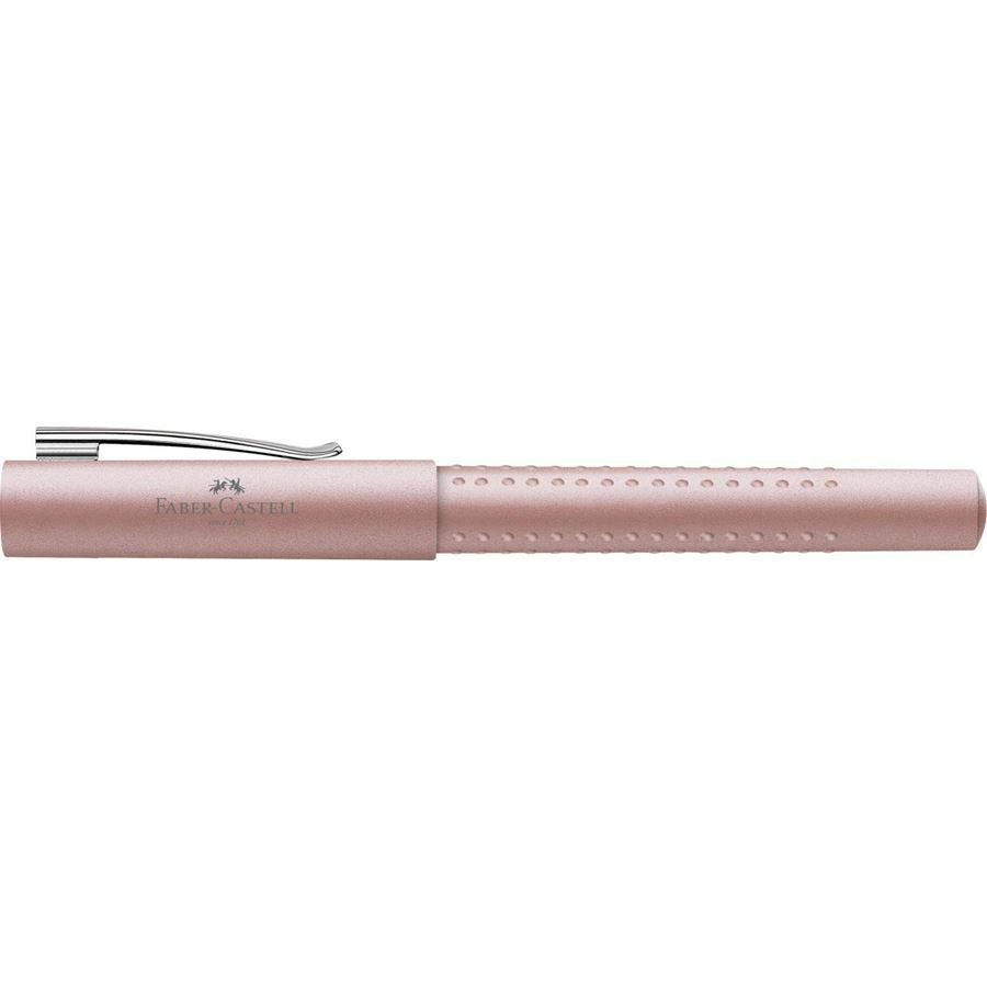 Faber-Castell Grip 2011 – Füllfederhalter – M – Rosa – Edelstahl