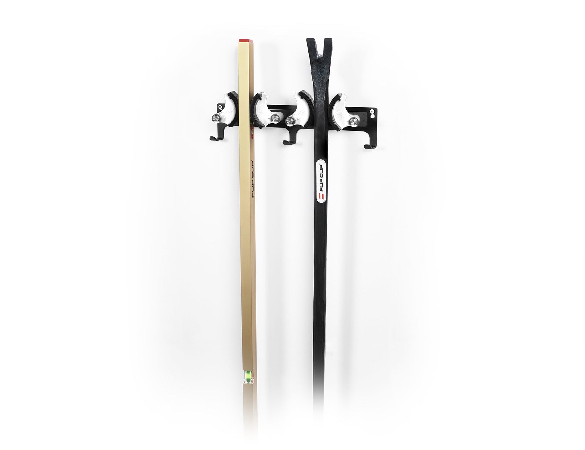 Flip Clip Wandhalterung – Stahl – Weiss – 30 kg