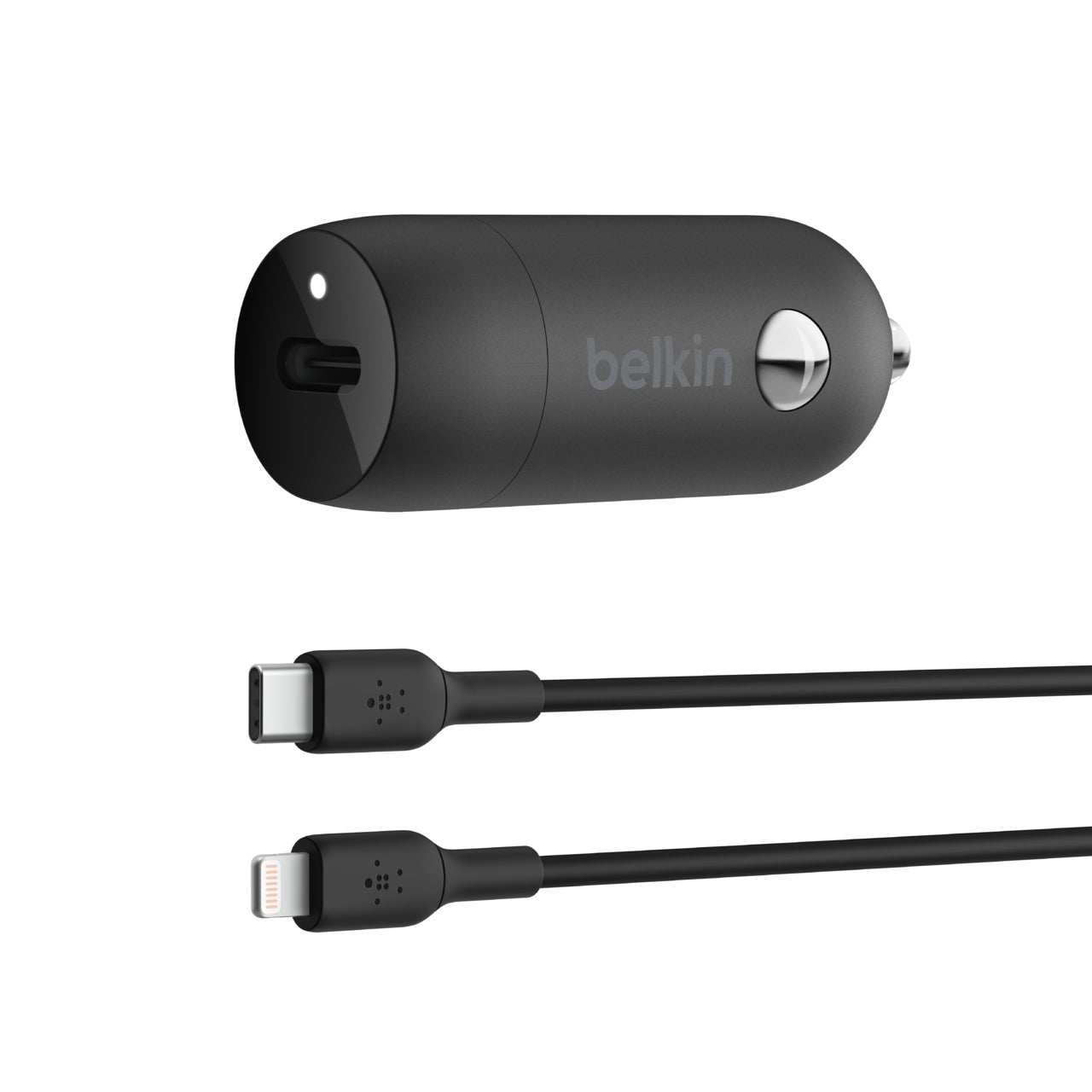 Belkin CCA004BT1MBK-B5 Ladegerät – 30 W, 1× USB-C, PD, PPS – für 12 V Zigarettenanzünder
