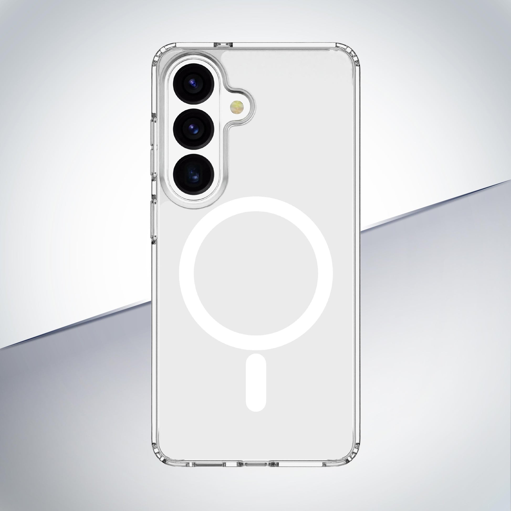 Cellularline Clear Mag Backcover – für Samsung Galaxy S26, MagSafe, Kunststoff, Transparent