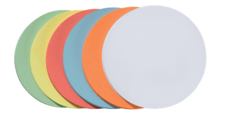 Franken Moderationskarten Kreis – Ø 14 cm, mehrfarbig, 130 g/m²