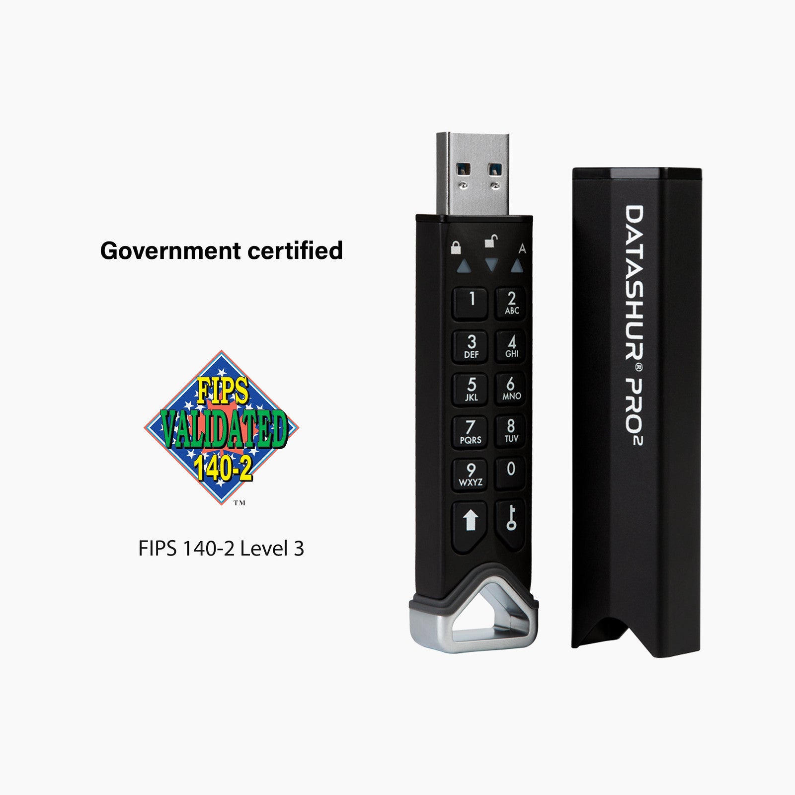iStorage datAshur Pro2 – 256 GB, USB 3.2 Gen 1 Typ-A