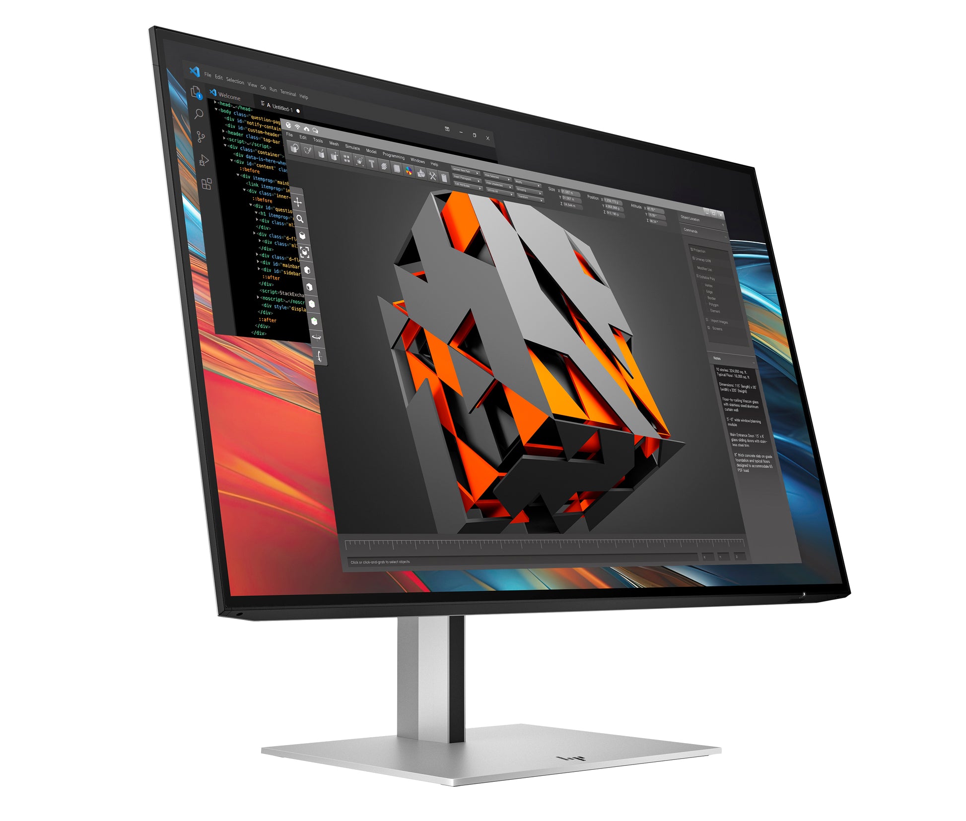 HP Serie 7 Pro (724Pn) – Monitor, 24", 1920 × 1200 (WUXGA)