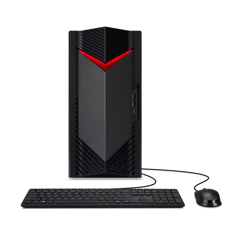 Acer Nitro N50-660 PC – für Windows 11 – Wi-Fi, Ethernet, Bluetooth – 175 × 386 × 392 mm