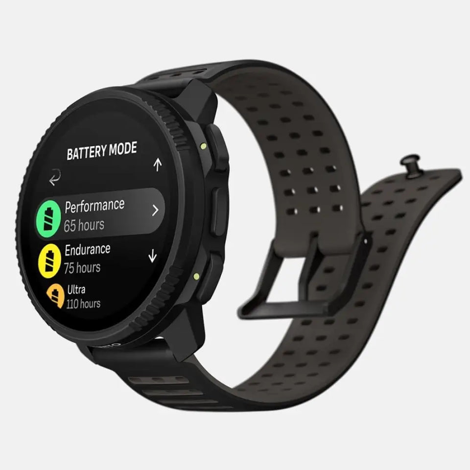 Suunto Vertical 2 49 mm GPS – Edelstahl Schwarz, Sportarmband, 100 m, für Android, iOS