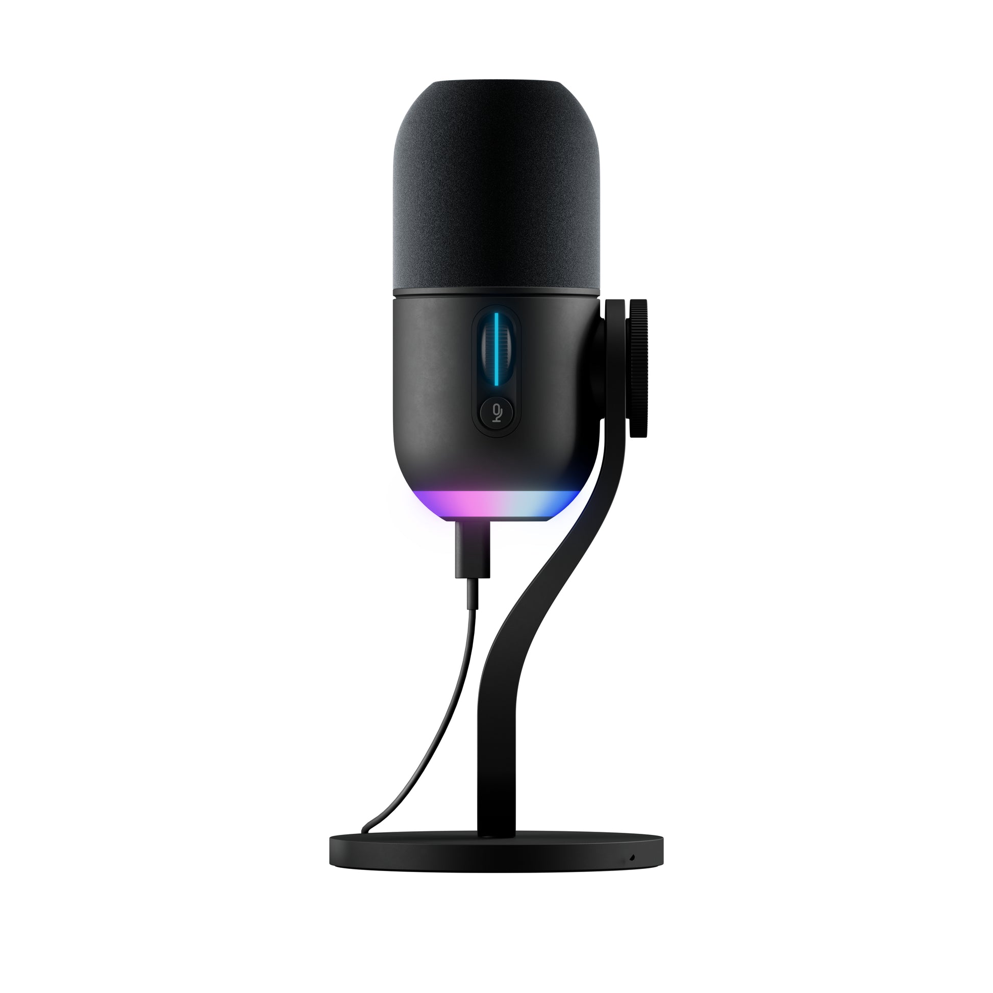 Logitech G Yeti GX Tischmikrofon – USB-C, Superniere, 24 Bit/96 kHz, für Windows/Mac, Schwarz