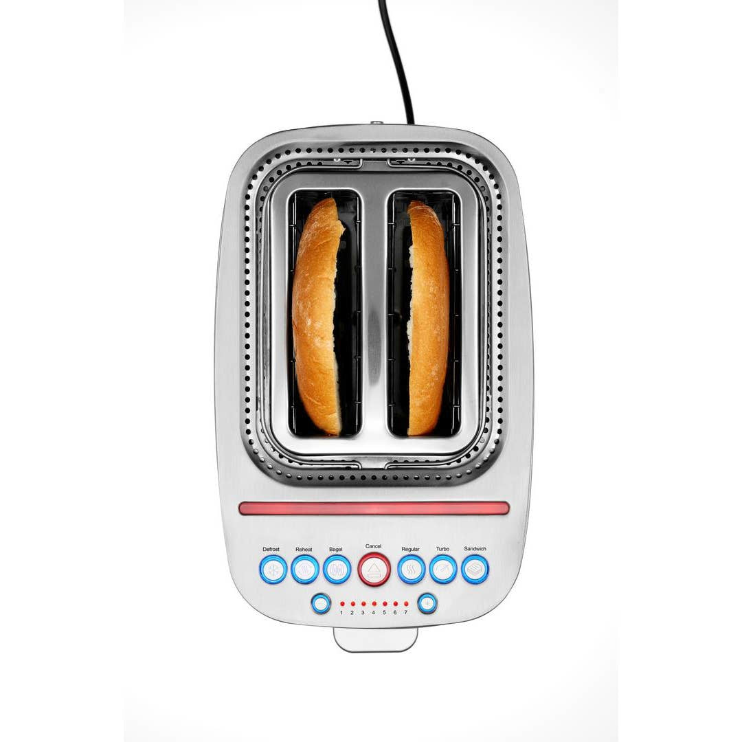 Solis Sandwichtoaster 8003 – 1635 W, 2 Scheiben, 7 Bräunungsstufen – Edelstahl