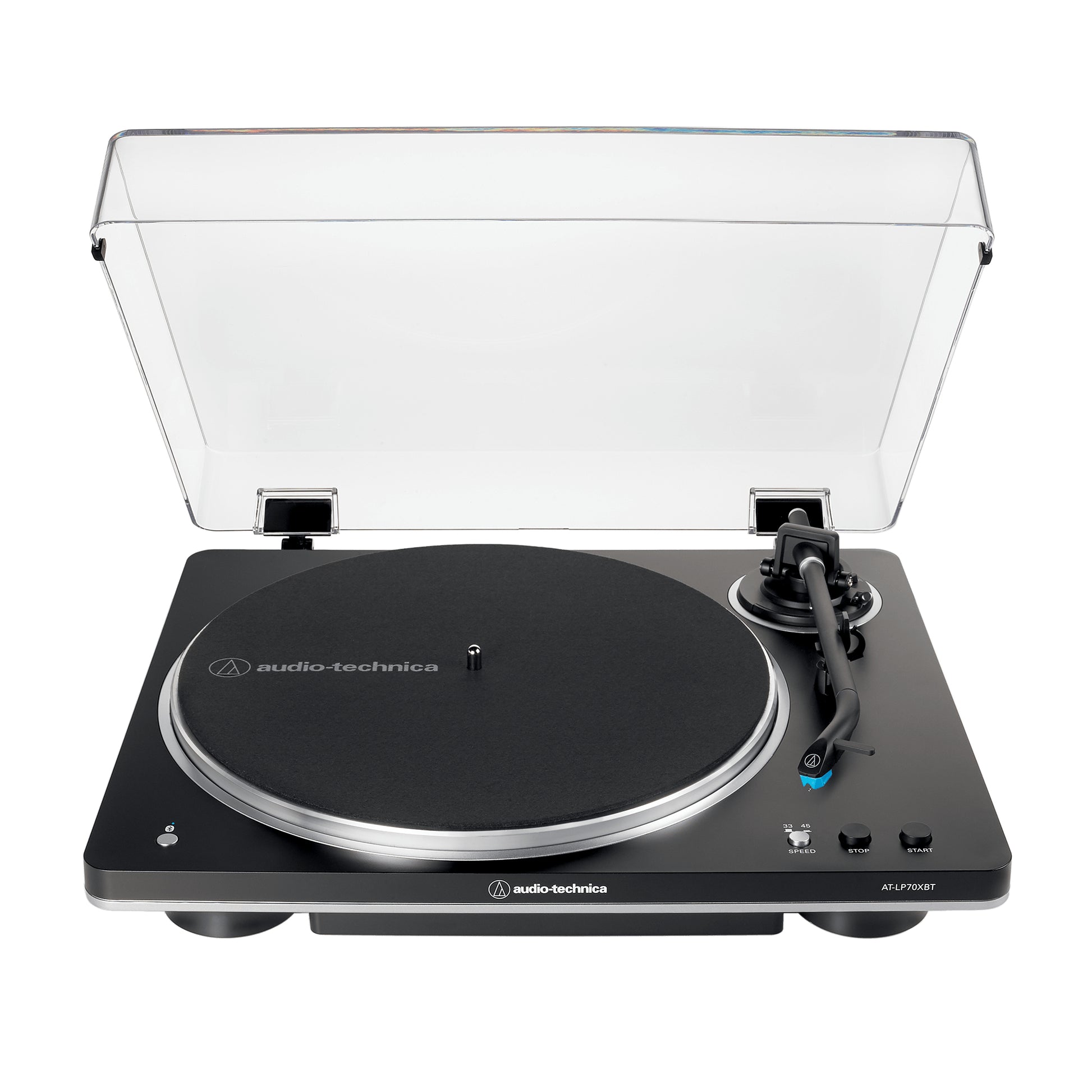 Audio-Technica AT-LP70XBTBS – Plattenspieler – Riemenantrieb, Phono-Vorverstärker – Schwarz