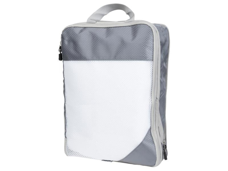 KOOR Packhilfen-Set – mit Reissverschluss, mit Tragegriff – 30 l – Grau, Polyester – 4-teilig