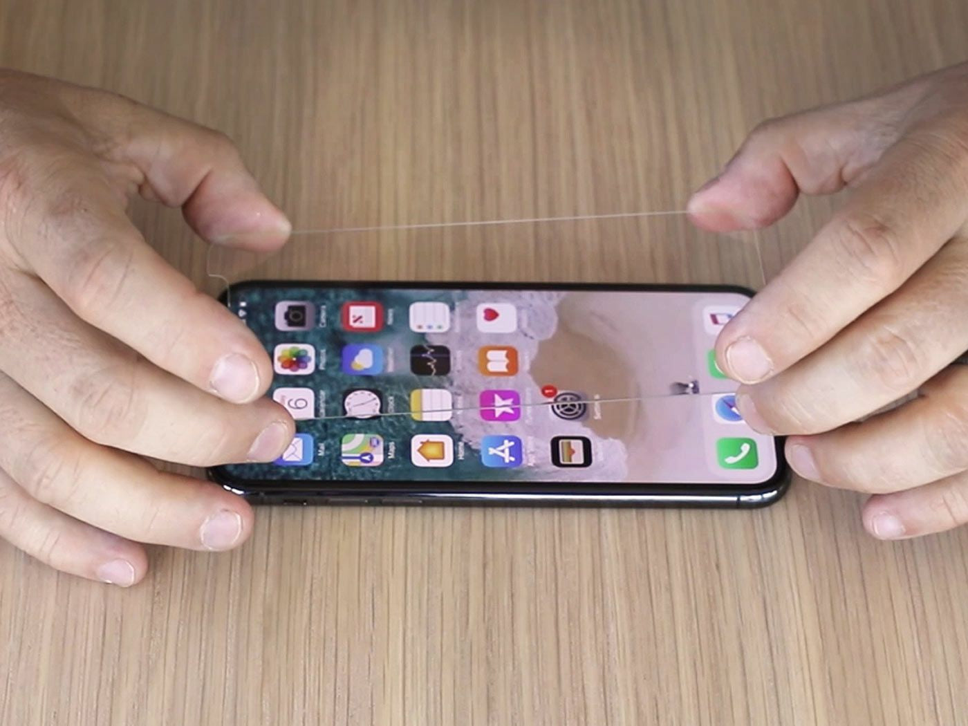 Quad Lock Displayschutz (Folie), fettabweisend – für Galaxy S24 Ultra