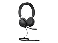 Jabra EVOLVE2 40 SE – Duo Headset – USB‑C – für Softphone