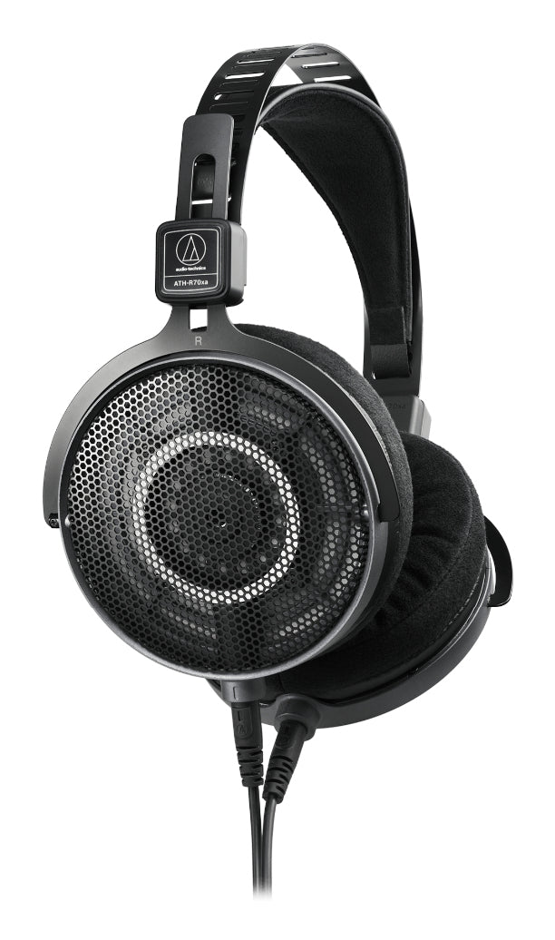 Audio-Technica ATH-R70xa Over-Ear Kopfhörer – Kabel, 3,5 mm Klinke, Schwarz