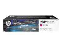 HP Tintenpatrone 981Y, Magenta, 16'000 Seiten – für Inkjetdrucker/Multifunktionsgeräte