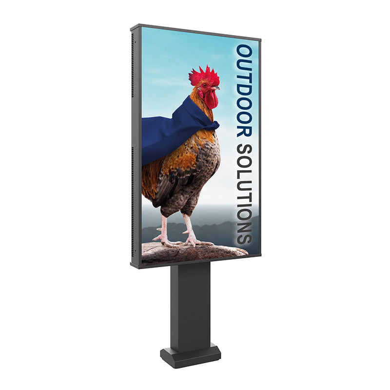 Hagor Bodenständer – 75" – für Samsung OH 75 Serie – OH 75 Portrait