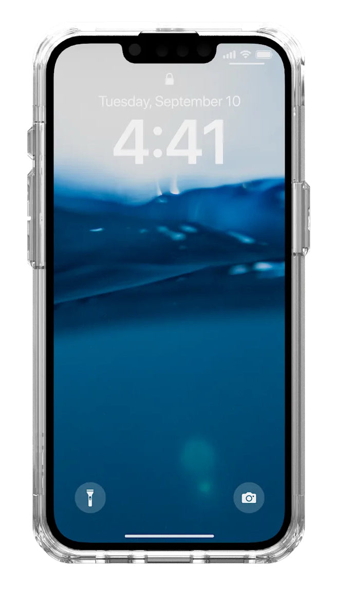 Urban Armor Gear Backcover Plyo MS – für Apple iPhone 16e – transparent – TPU, MagSafe-kompatibel