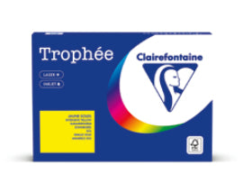 Clairefontaine Kopierpapier – A4, 120 g/m², Maigrün – für Inkjet/Laser/Kopierer – FSC, EU Ecolabel – 250 Blatt