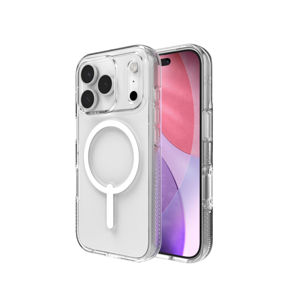 ZAGG Crystal Palace Snap Backcover – für Apple iPhone 17 Pro, Graphen, Transparent, bis 4 m Sturzsicher