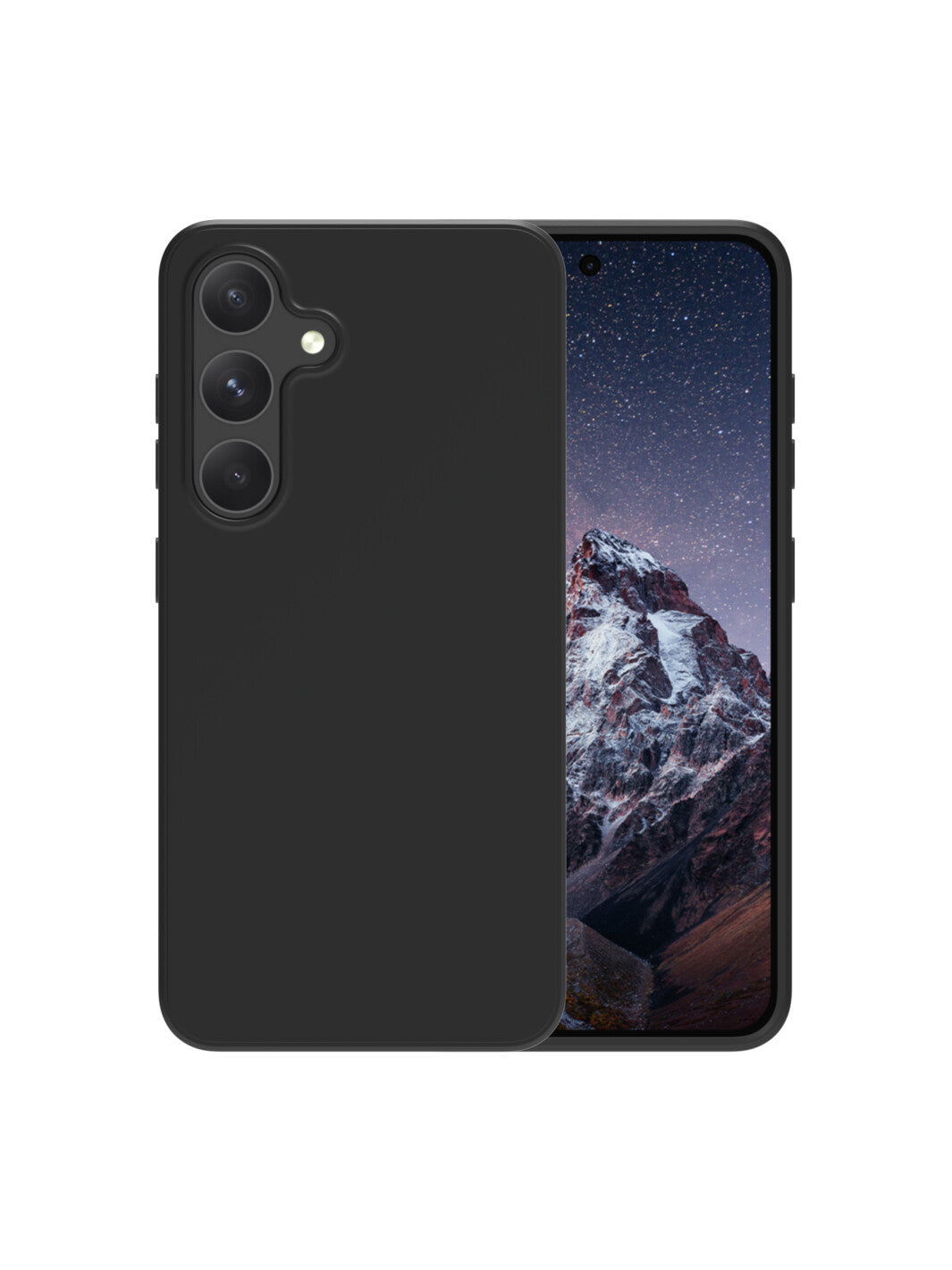 dbramante1928 Backcover – für Samsung Galaxy S24, Recycling-Kunststoff, schwarz, schlagfest, kratzresistent