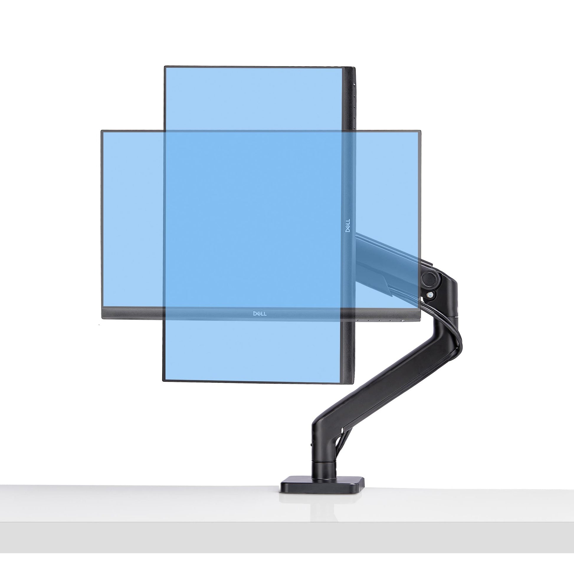 StarTech.com Monitorarm Tischhalterung – Klemme/Durchführung – 1 Monitor – 17–49" – VESA 75×75/100×100 mm