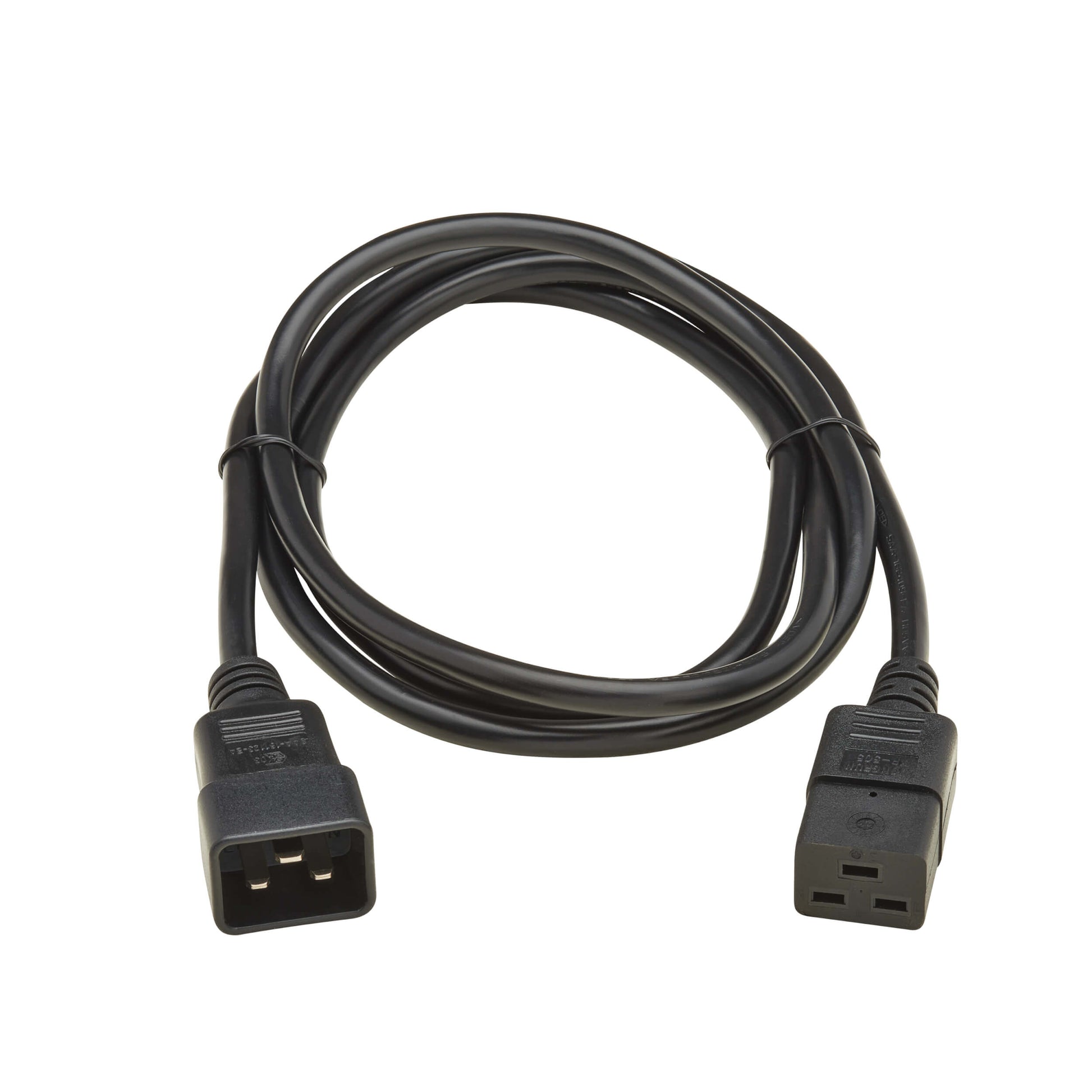Eaton Netzkabel, IEC C20 auf IEC C19, H05VV-F, 16 A, 2 m