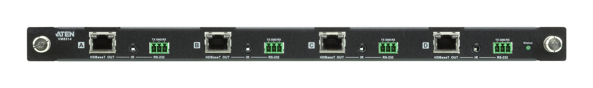 ATEN VM8514 – 4× HDBaseT Ausgabekarte (HDMI), für VM1600, 100 m, RS-232/IR