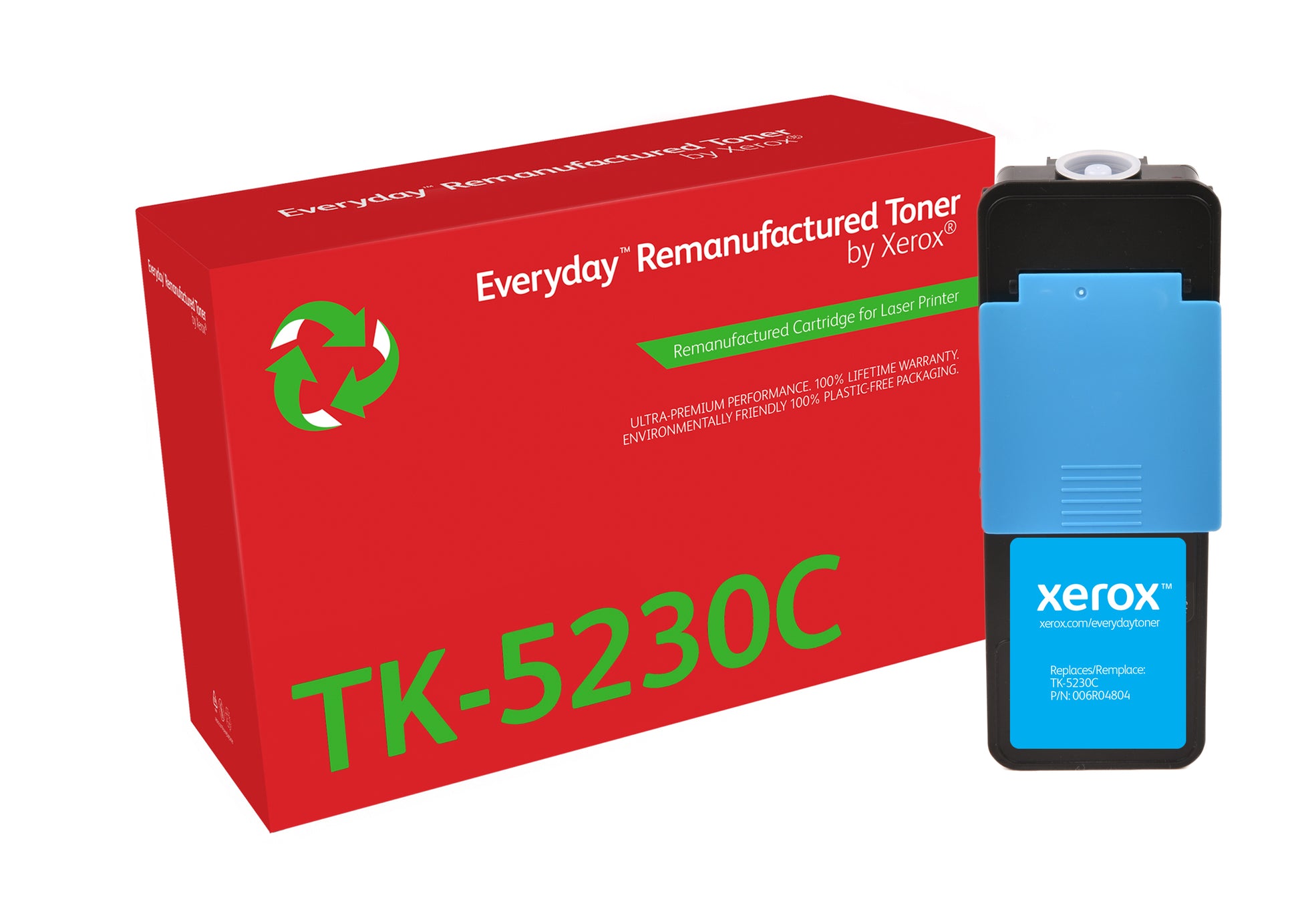 Xerox TK-5230C Cyan Toner – Kompatibel – 2'200 Seiten – für Kyocera ECOSYS M5521cdn/M5521cdw/P5021cdn und andere