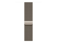 Apple Milanese Loop – Armband – für Apple Watch 46 mm, Grau, S/M