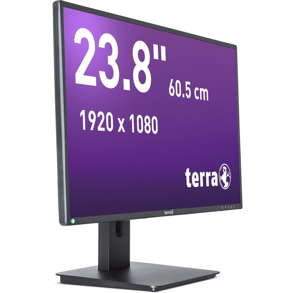 TERRA 2456W PV V4 – Monitor, LCD (LED), USB-C, DisplayPort, HDMI, Schwarz