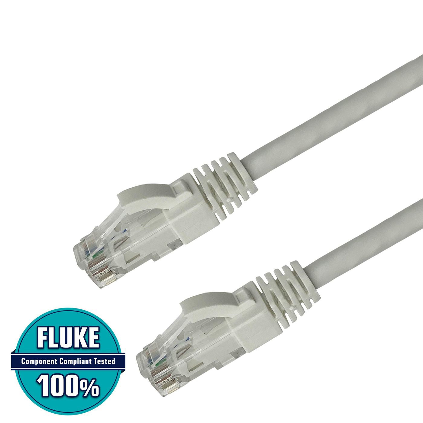Lanview LVN147142 Patchkabel – Cat6 U/UTP, 10 m, Weiss, LSZH, RJ-45