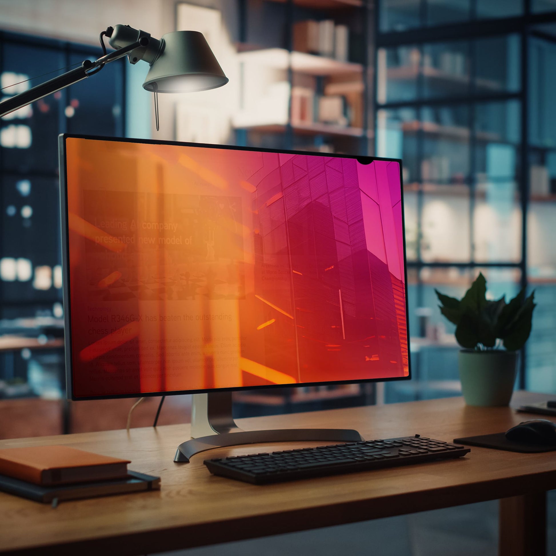 StarTech.com Displayschutz für 27" Monitore – Gold