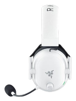 Razer BlackShark V2 HyperSpeed Gaming-Headset – Over-Ear, Stereo, Kabel + BT, mit USB-C-Dongle, Weiss, BT 5.2
