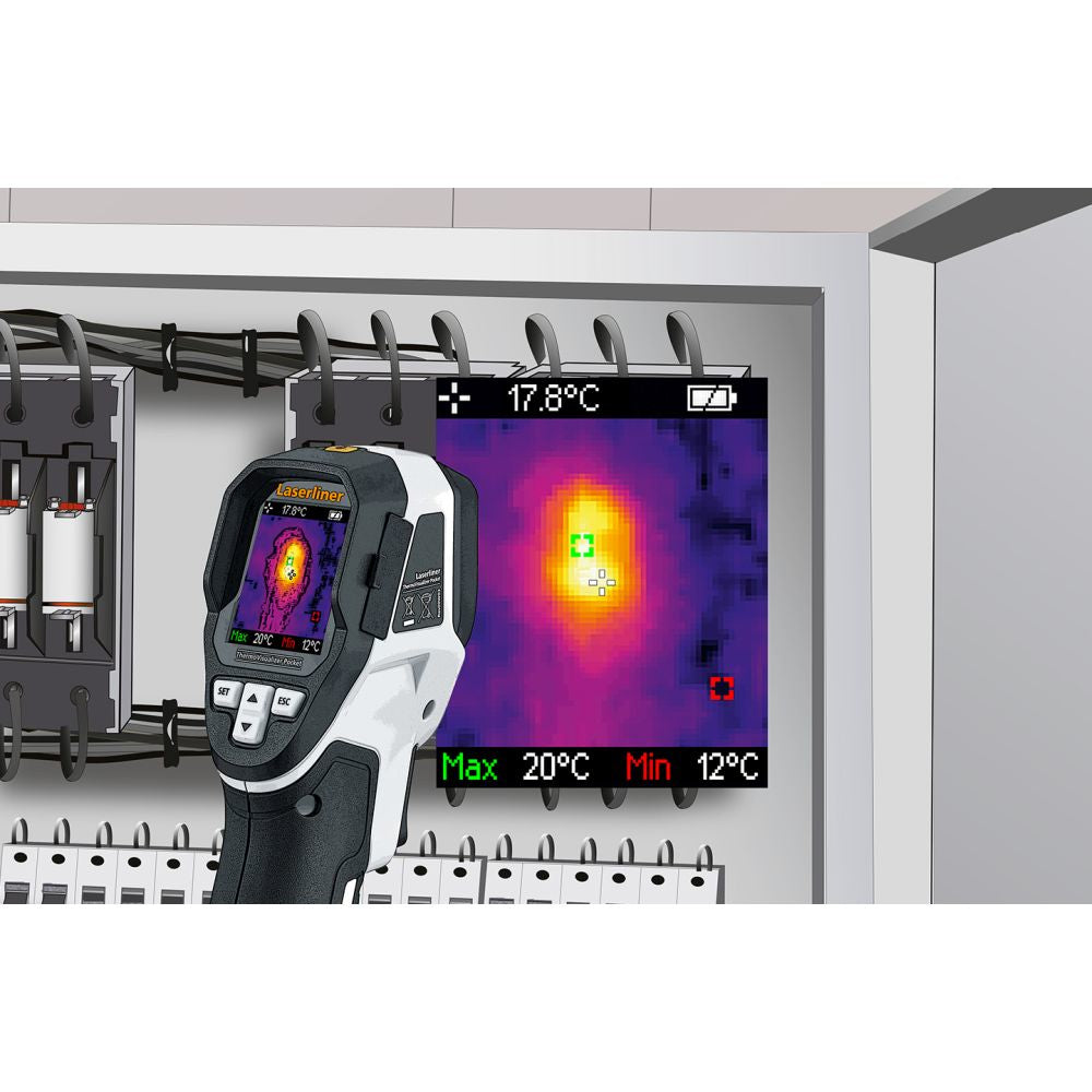 Laserliner ThermoVisualizer Pocket Wärmebildkamera – -20 bis +650 °C