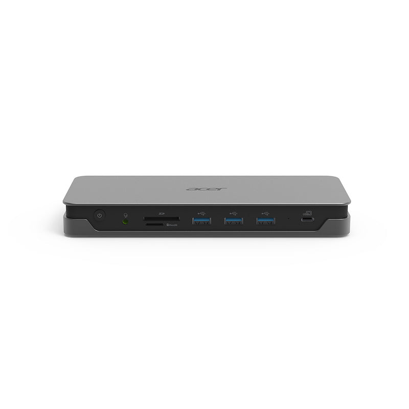 Acer GPDCK1101Q Dockingstation – USB-C, 1× DP, 2× HDMI, 4× USB-A, GbE, microSD, 3,5 mm Audio