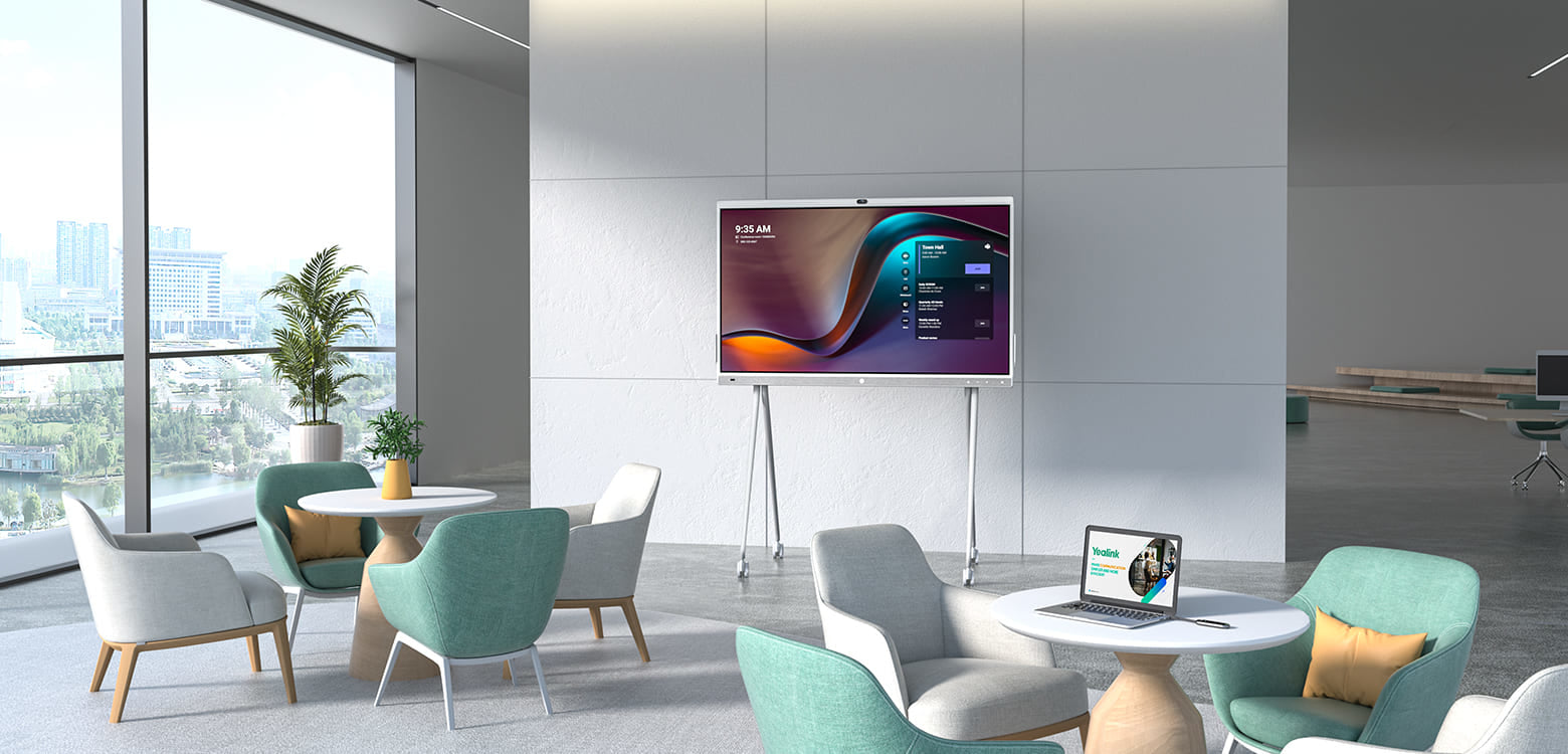 Yealink MeetingBoard – 65" Public Display LED UHD 4K, Android OS
