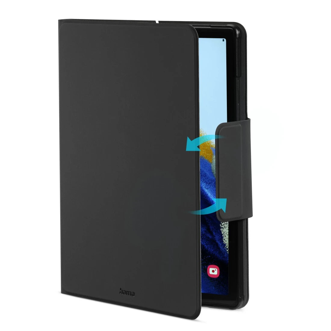 Hama Tablet-Hülle Premium – Spezialzubehör – mit Tastatur – für Galaxy Tab A11+/A9+ – Schwarz