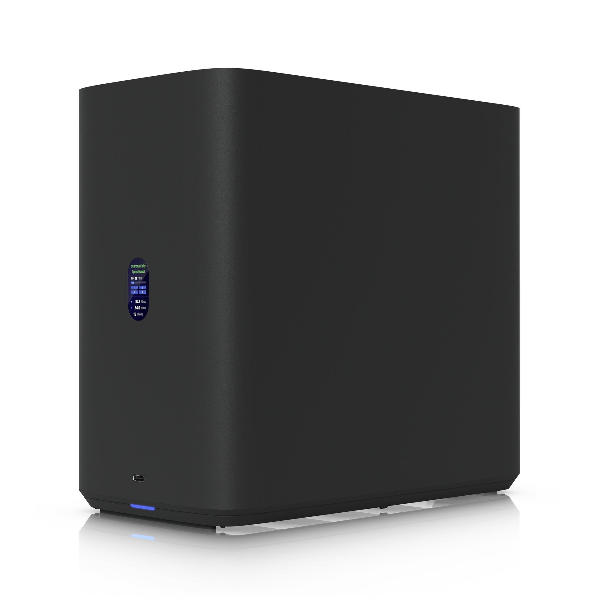 Ubiquiti UniFi Network Attached – 4-Bay Desktop NAS – ARM Cortex‑A57, 4 GB RAM, 2,5GbE