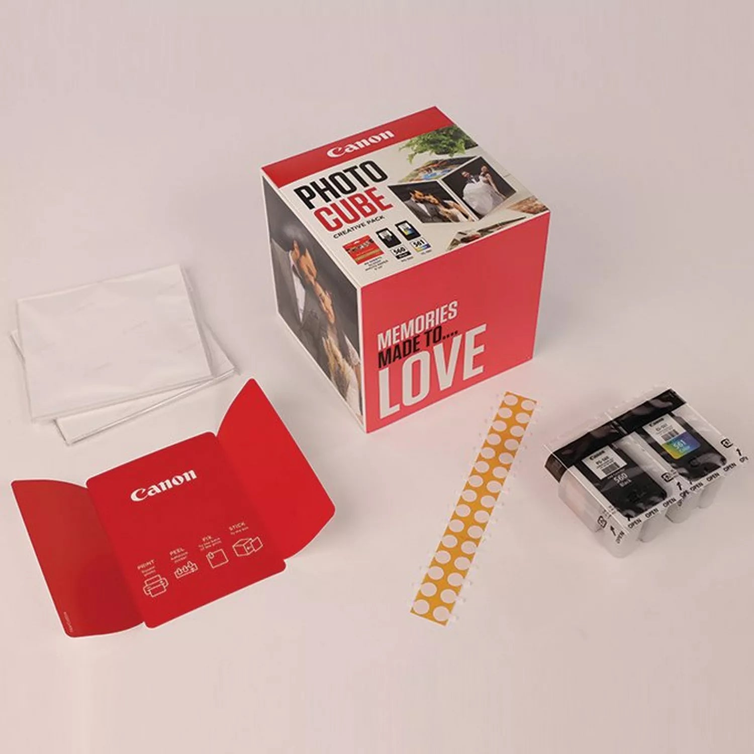 Canon Tintenpatronen-Multipack PG-560/CL-561 Photo Cube – für PIXMA