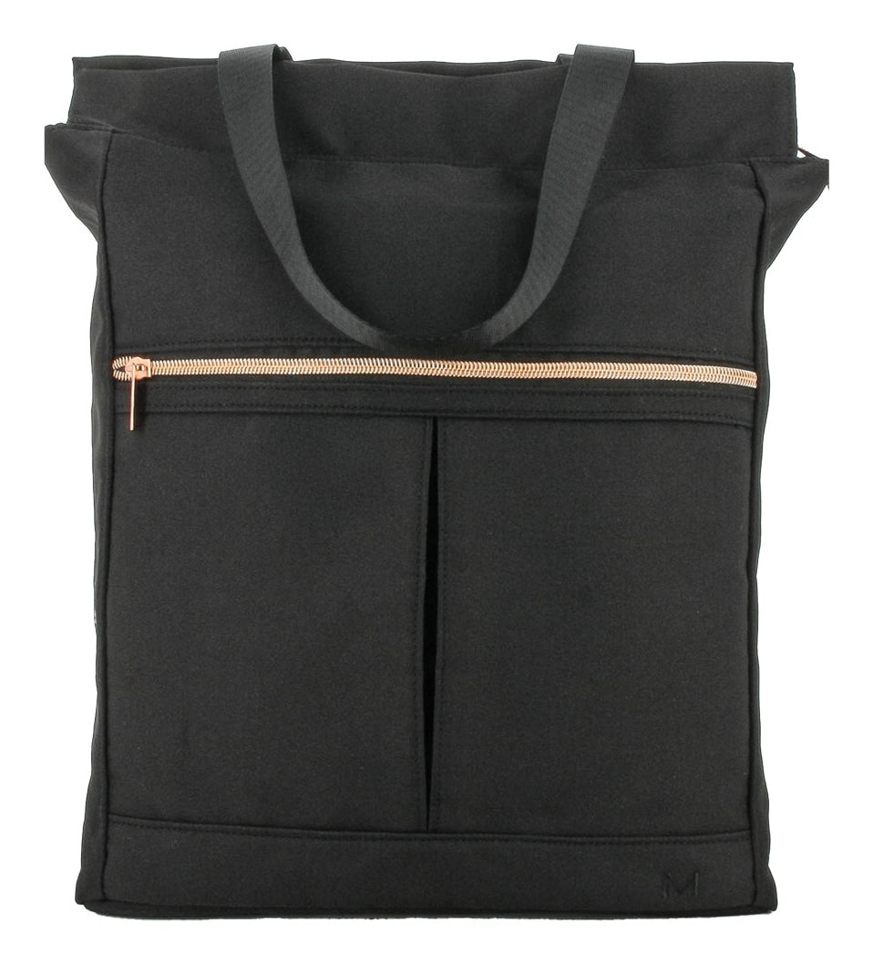 Mobilis City-Rucksack – für 16″, 16 l, mit Tablet-Fach – Schwarz, 150 × 210 × 60 mm